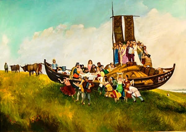 Obiceiuri matrimoniale tulcene… Corabia cu mirese…